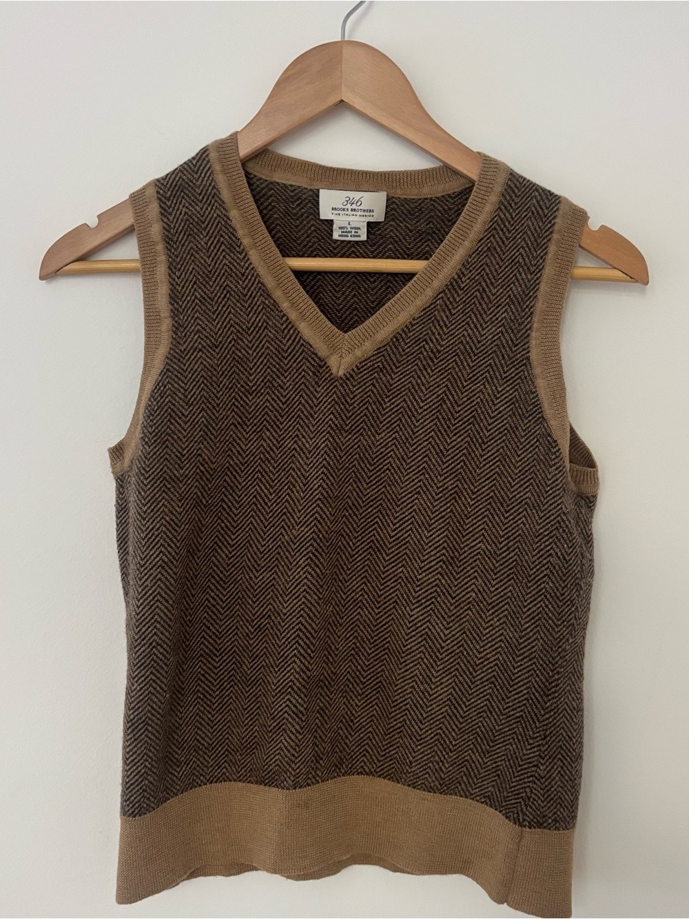 Brooks Brothers V-Neck Sweater Vest